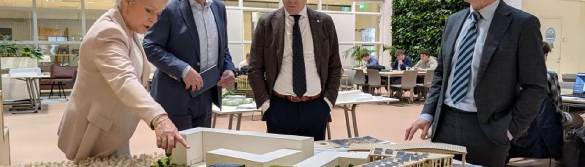 Voorzitter BouwendNL bezoekt HAN Academie BE